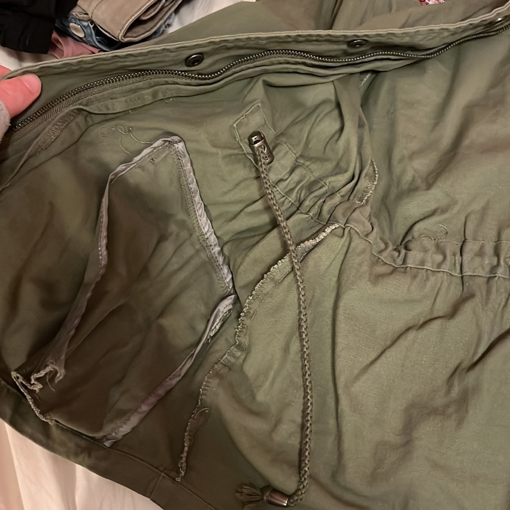 Embroidered army jacket - Picture 2 of 7